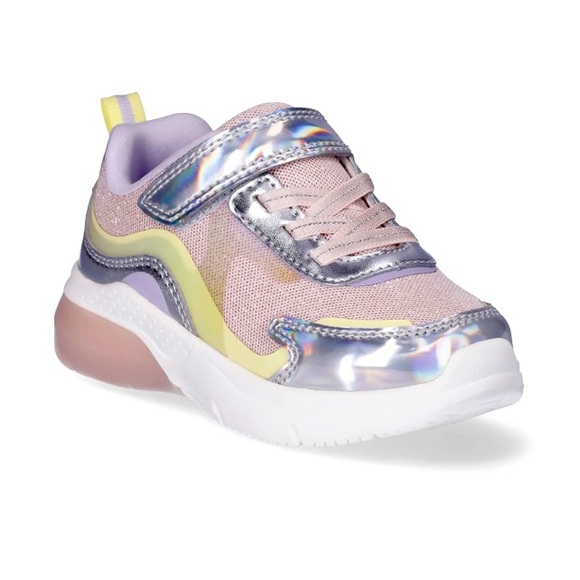Toddler Girls Light Up Sneakers from Wonder Nation sz8 - Picture 1 of 6